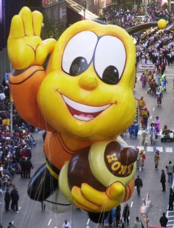 BuzzBee (Honey Nut Cheerios Bee), one of the most popular brand mascots 