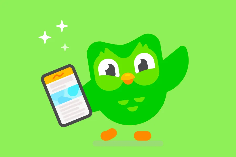 Duo (Duolingo), one of the most popular brand mascots
