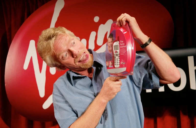 Richard Branson, an example of using mascots to avoid brand dilution 