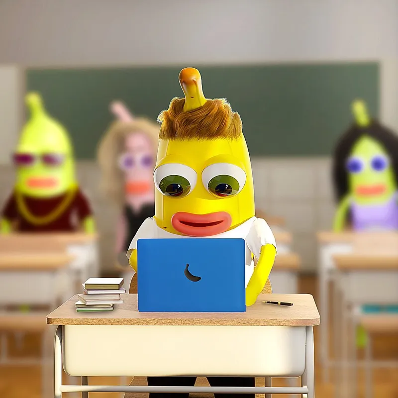 Ready to banana, one of the top virtual influencers