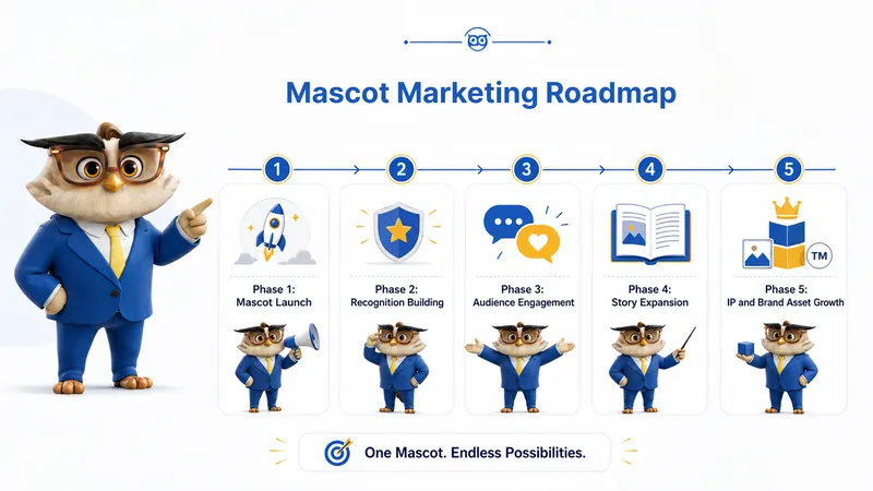 5-phase mascot marketing roadmap 