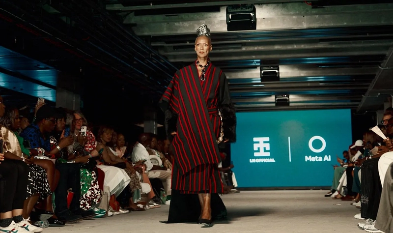 I.N. Official. as one of the Fashion Brands Using AI Models in Africa Fashion Week London