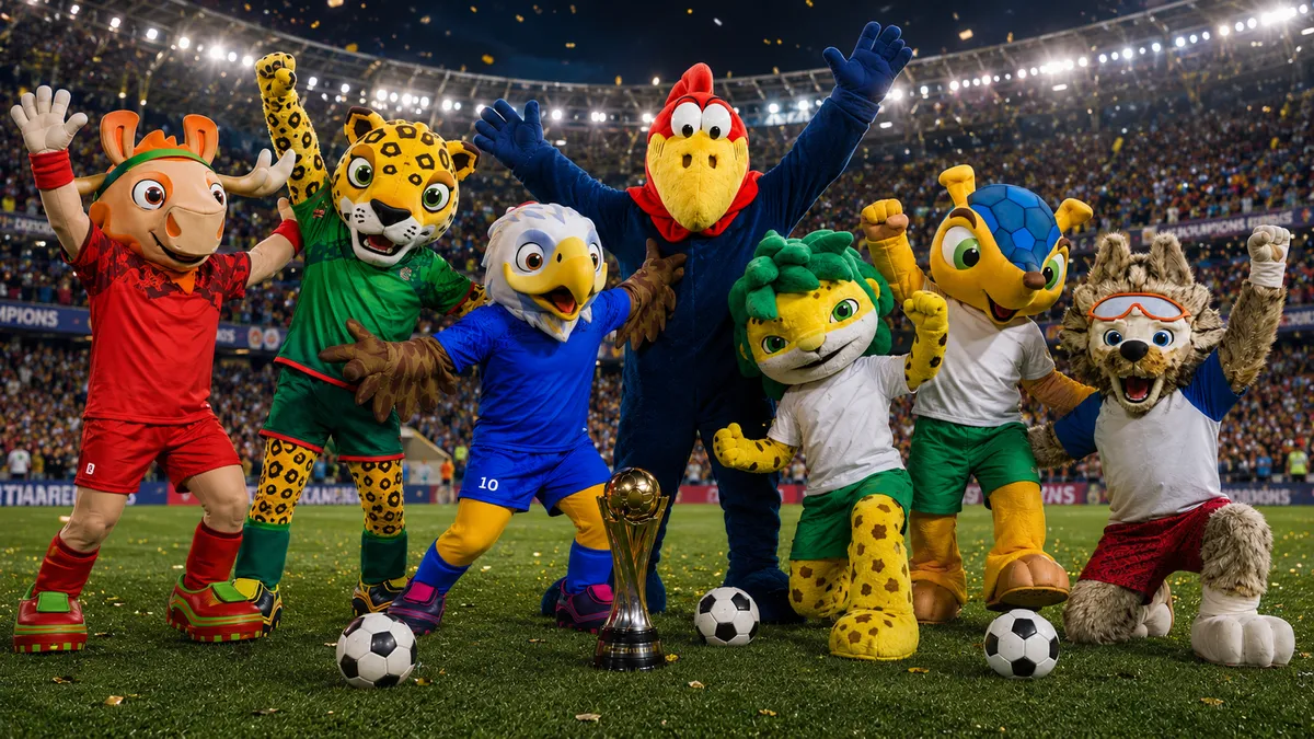 FiFA world cup mascots