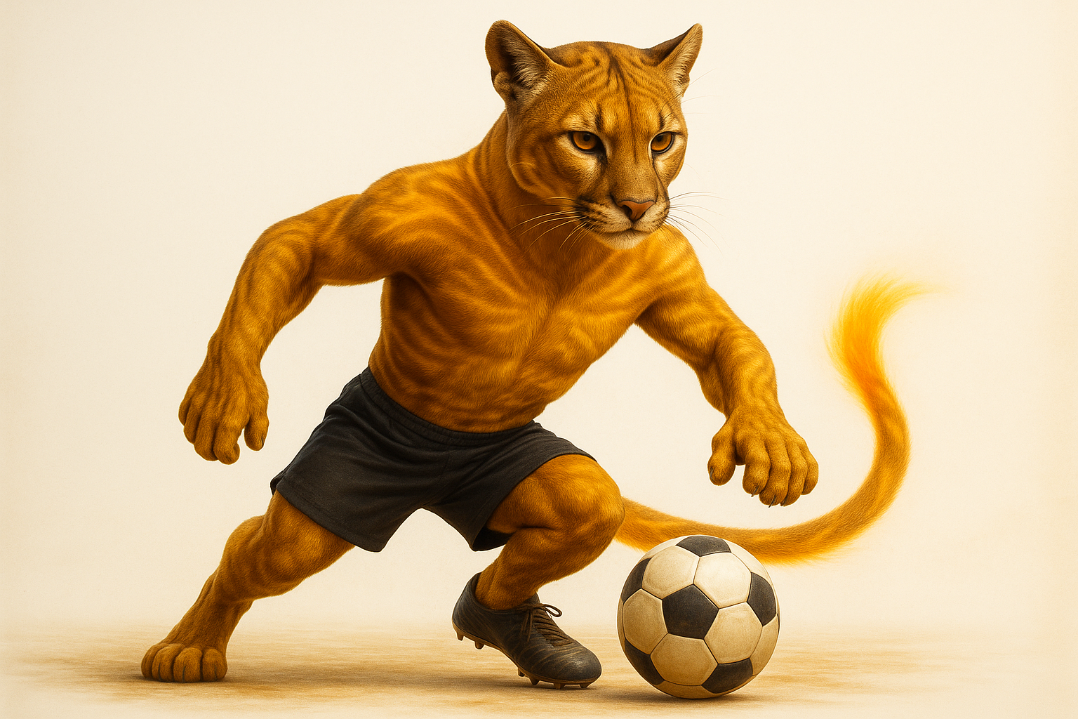 Sunburst Puma as Sports Mascots Ideas