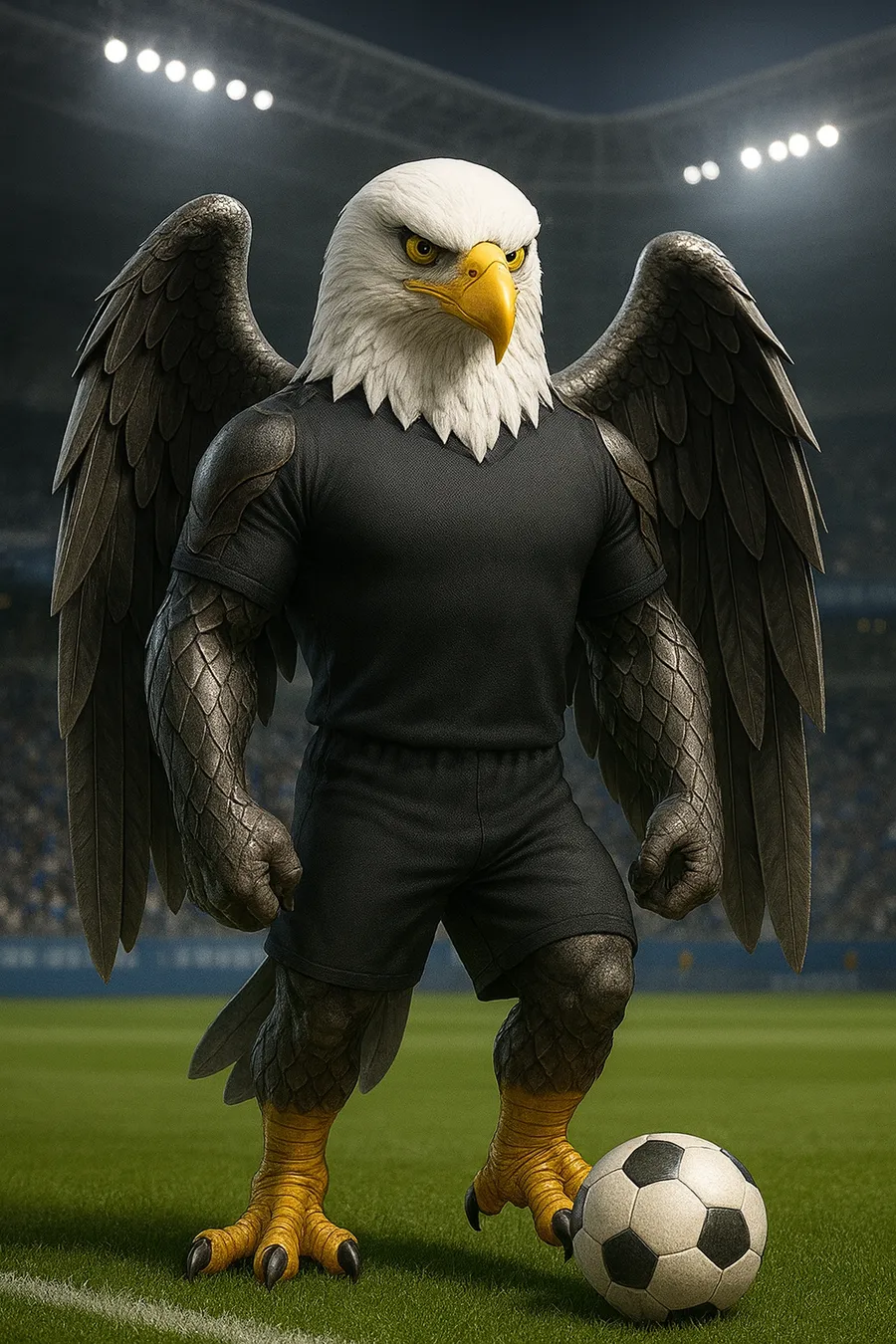 The Steel Forge Eagle as Sports Mascots Ideas 
