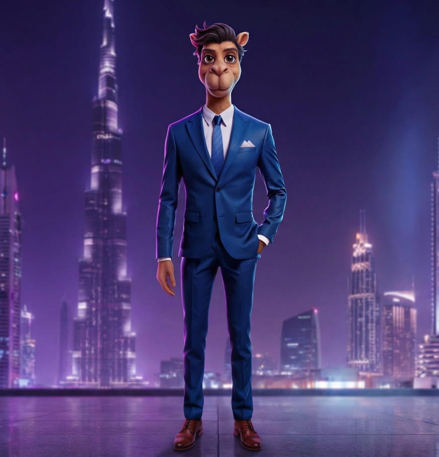 HADI THE CAMEL MASCOT