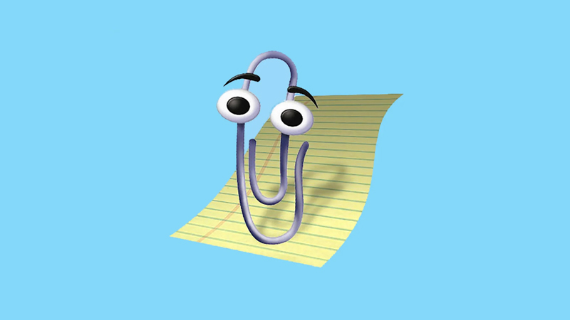 Clippy, an example of Brand Mascot Failure