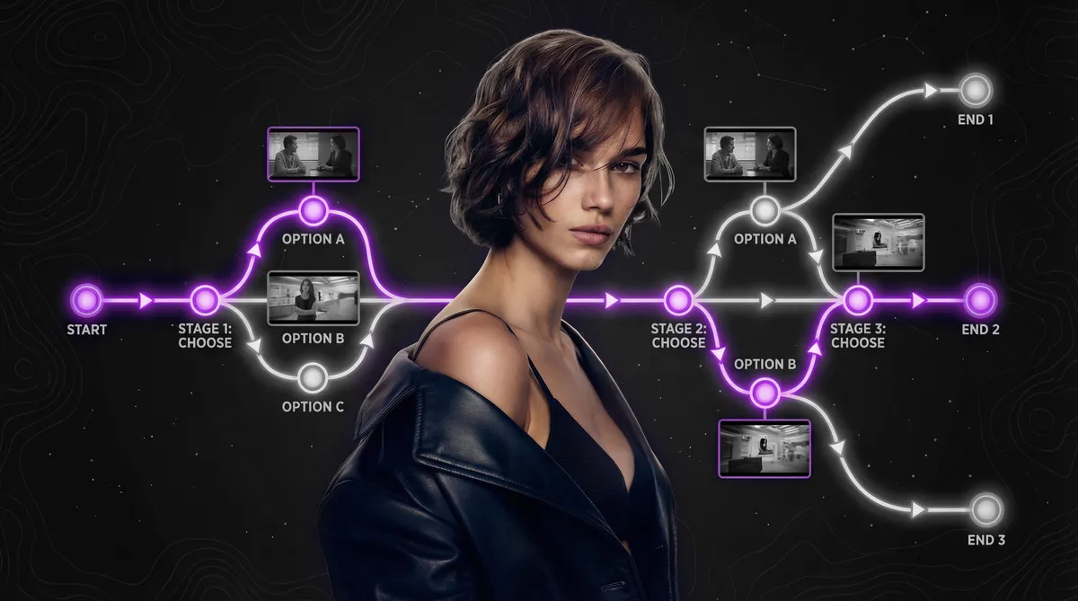 the development flow of a transmedia character