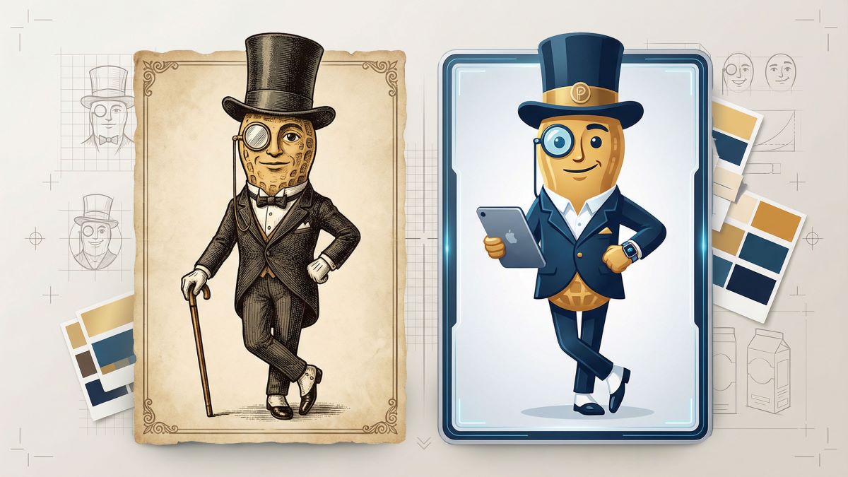 Rebranding a company mascot