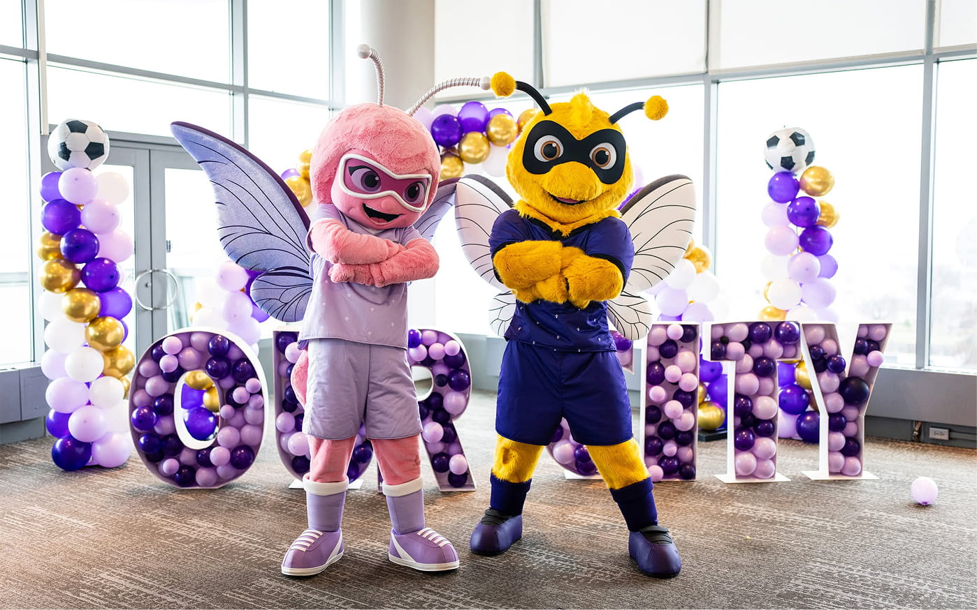 Louisville City FC Mascots