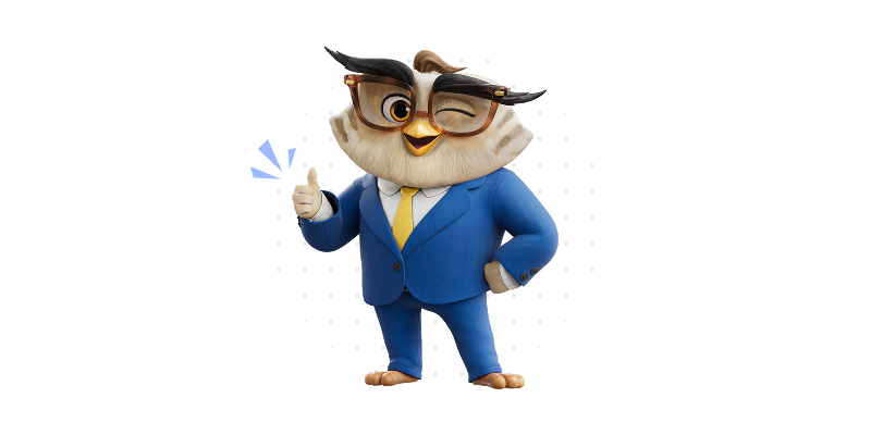 Wally the owl from Williams Adley mascot Analysis