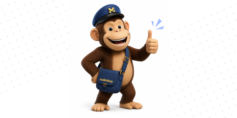 Freddie, Mailchimp's chimpanzee mascot