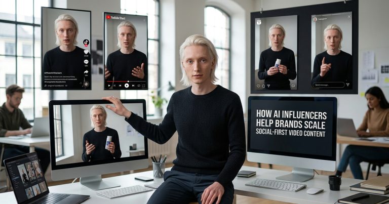 Social First Content How AI Influencers Help Brands Scale Social-First Video Content - Dream ...