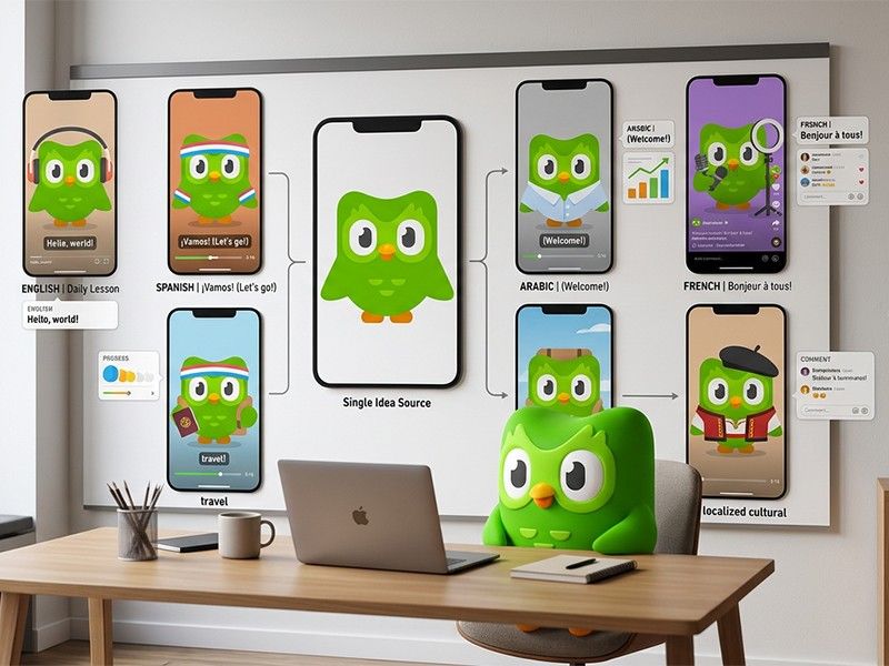 duo acts as a multi-purpose influencer for different video variations