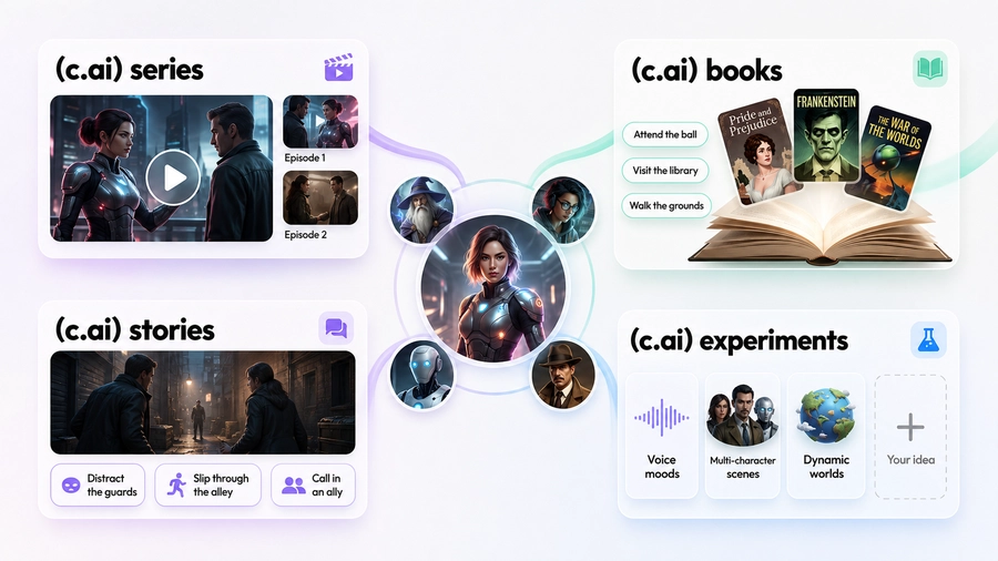 charcater.ai ecosystem