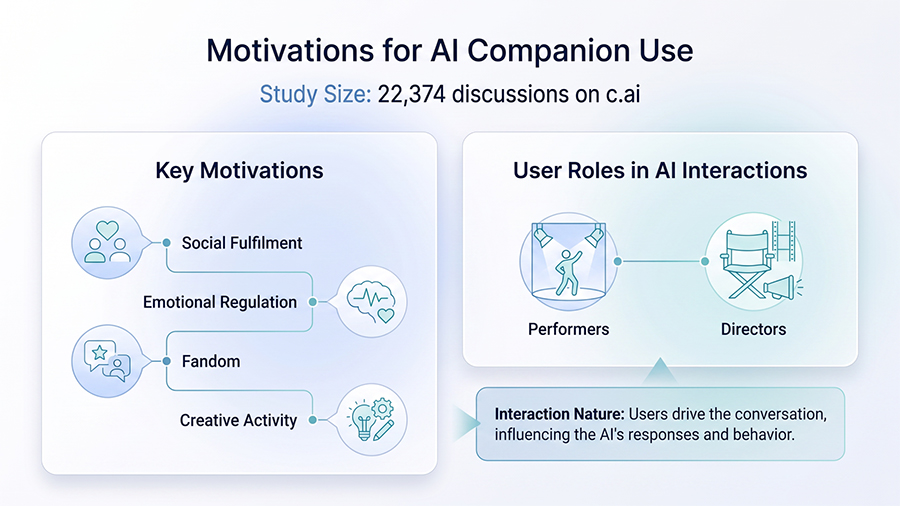 Motivations for AI Companion Use