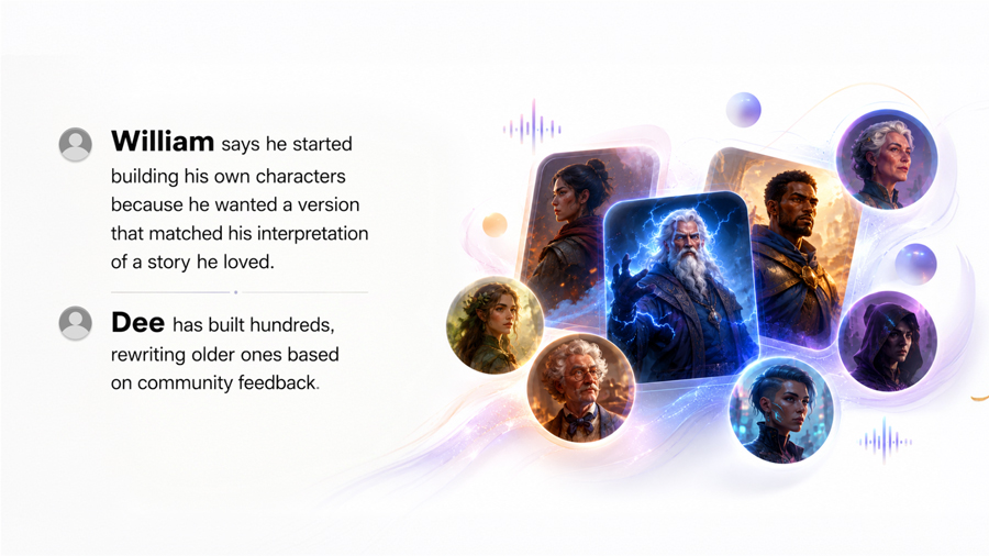 Character.ai's creators 