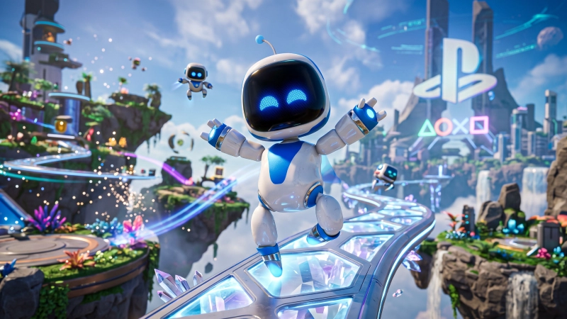 Astrobot in ps5 world