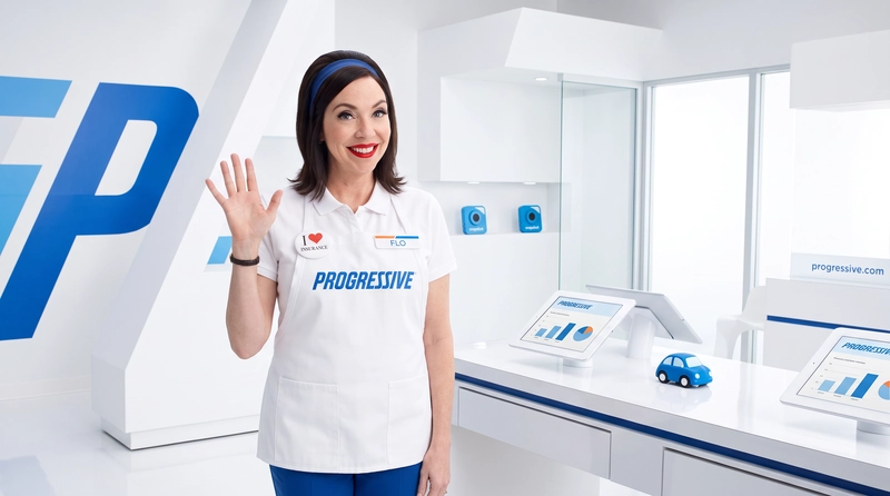 Progressive's Flo, and example of character-led storytelling 